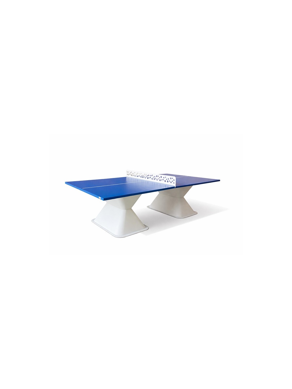 TABLE PING PONG COINS CARRES JADE BLEU OUTREMER
TENNIS DE TABLE EN PLEIN AIR POUR CAMPING, COURS ECOLE ET AIRE DE JEU