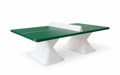 TABLE PING PONG JADE COINS SECURI - EP 60 - VERT SAPIN - FILET SECURI POUR AIRE DE JEUX EXTÉRIEURE
