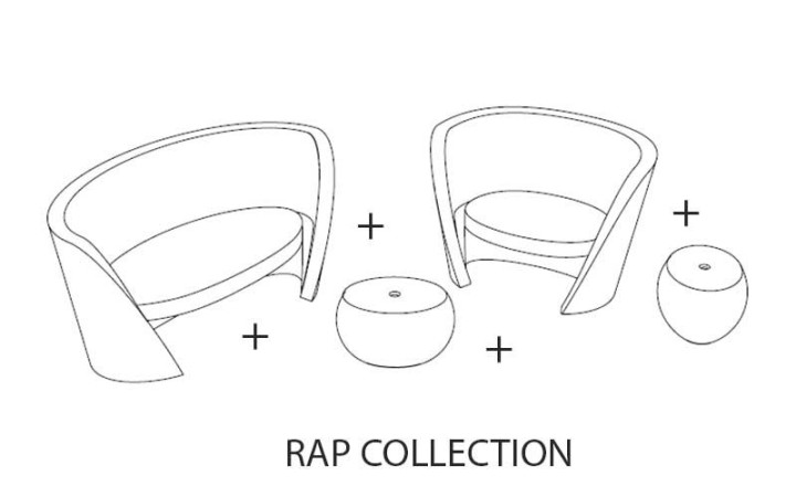 PACK RAP SLIDE – ENSEMBLE MOBILIER DESIGN ÉCOLOGIQUE POUR INTÉRIEUR ET EXTÉRIEUR