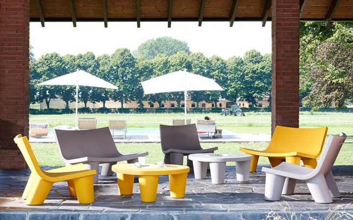 PACK LOW LITA SLIDE – ENSEMBLE MOBILIER DESIGN ÉCOLOGIQUE POUR INTÉRIEUR ET EXTÉRIEUR