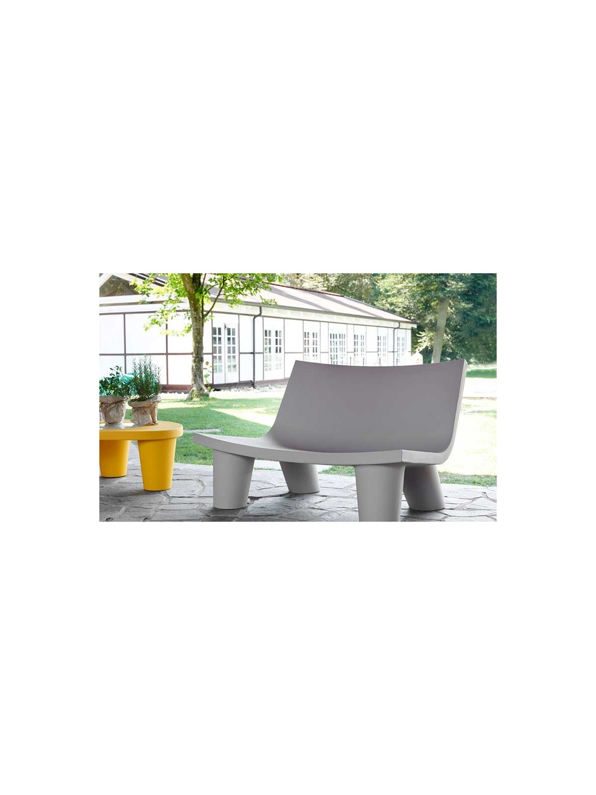 CANAPÉ LOW LITA SLIDE RECYCLÉ – CANAPÉ DESIGN MODERNE POUR INTÉRIEUR ET EXTÉRIEUR