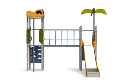 Structure de jeux extérieure MINORQUE pour enfant dans espace public