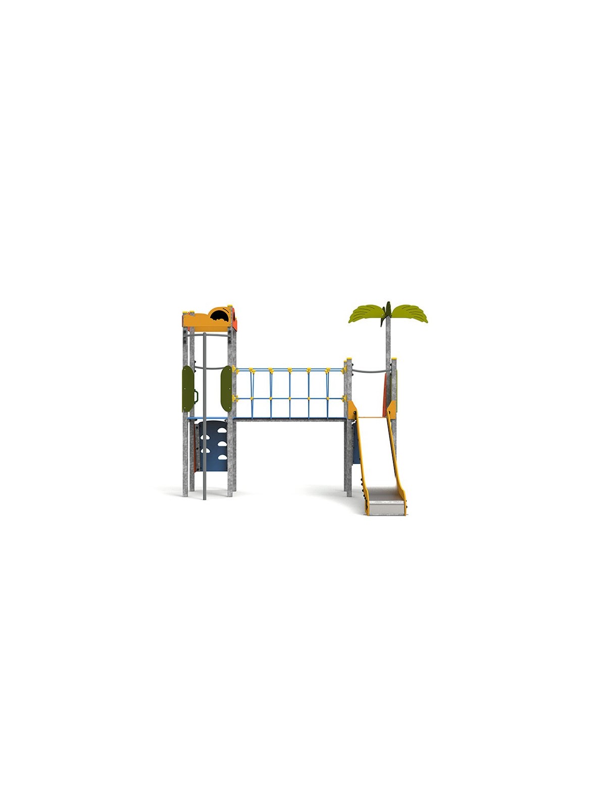 Structure de jeux extérieure MINORQUE pour enfant dans espace public