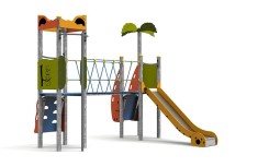 Structure de jeux extérieure MINORQUE pour enfant dans espace public