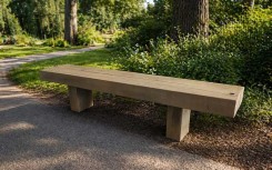 BANC DESIGN ORIGO EN CHÊNE MASSIF POUR AMÉNAGEMENT INTÉRIEUR ET EXTÉRIEUR HAUT DE GAMME