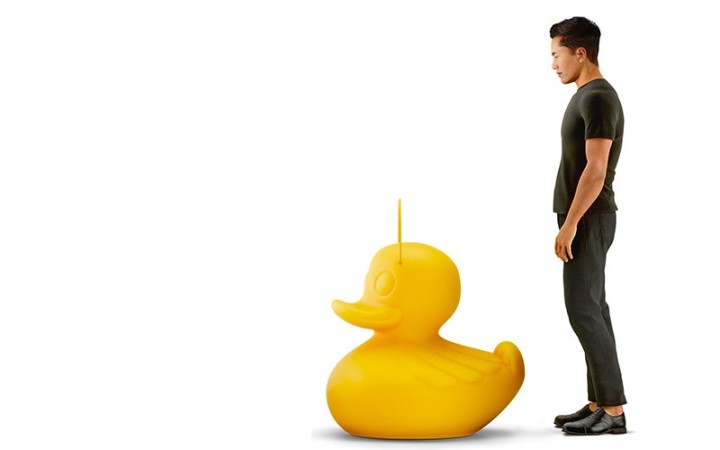 Décoration MEGADUCK DECO 85 cm Statue canard Géant design