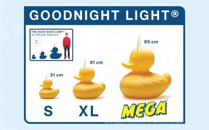 Décoration MEGADUCK DECO 85 cm Statue canard Géant design