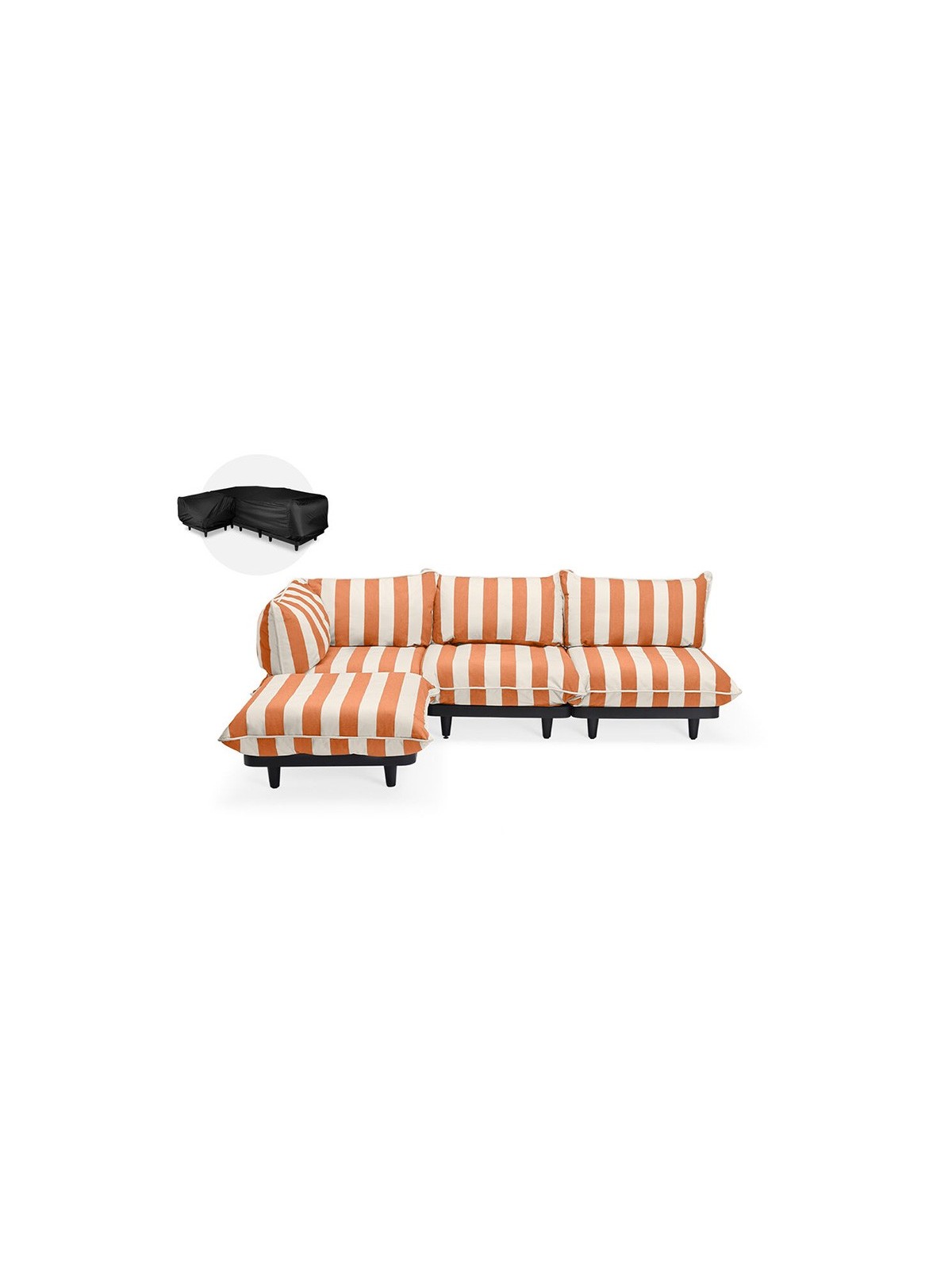 SALON DE JARDIN PALETTI PACK L MODERNE POUR TERRASSE DE JARDIN OU COURS EXTÉRIEUR D’HÔTEL ET RESTAURANT