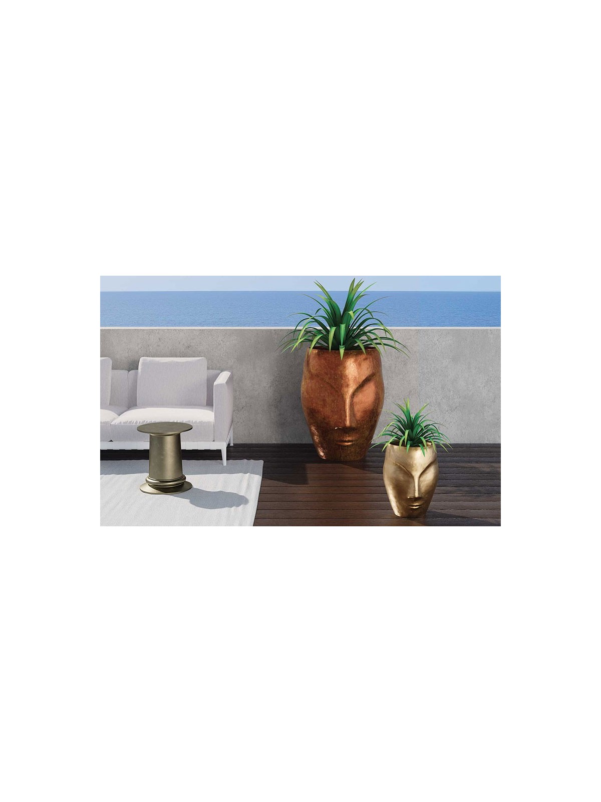 POT MINI CONTEMPORAIN CONSTANTIN AU DESIGN ITALIEN HAUT DE GAMME
POT ARCHITECTURAL DÉCORATIF INTÉRIEUR EXTÉRIEUR