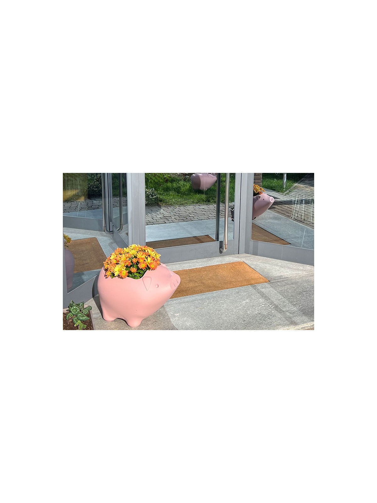 jardinière cochon design red hook