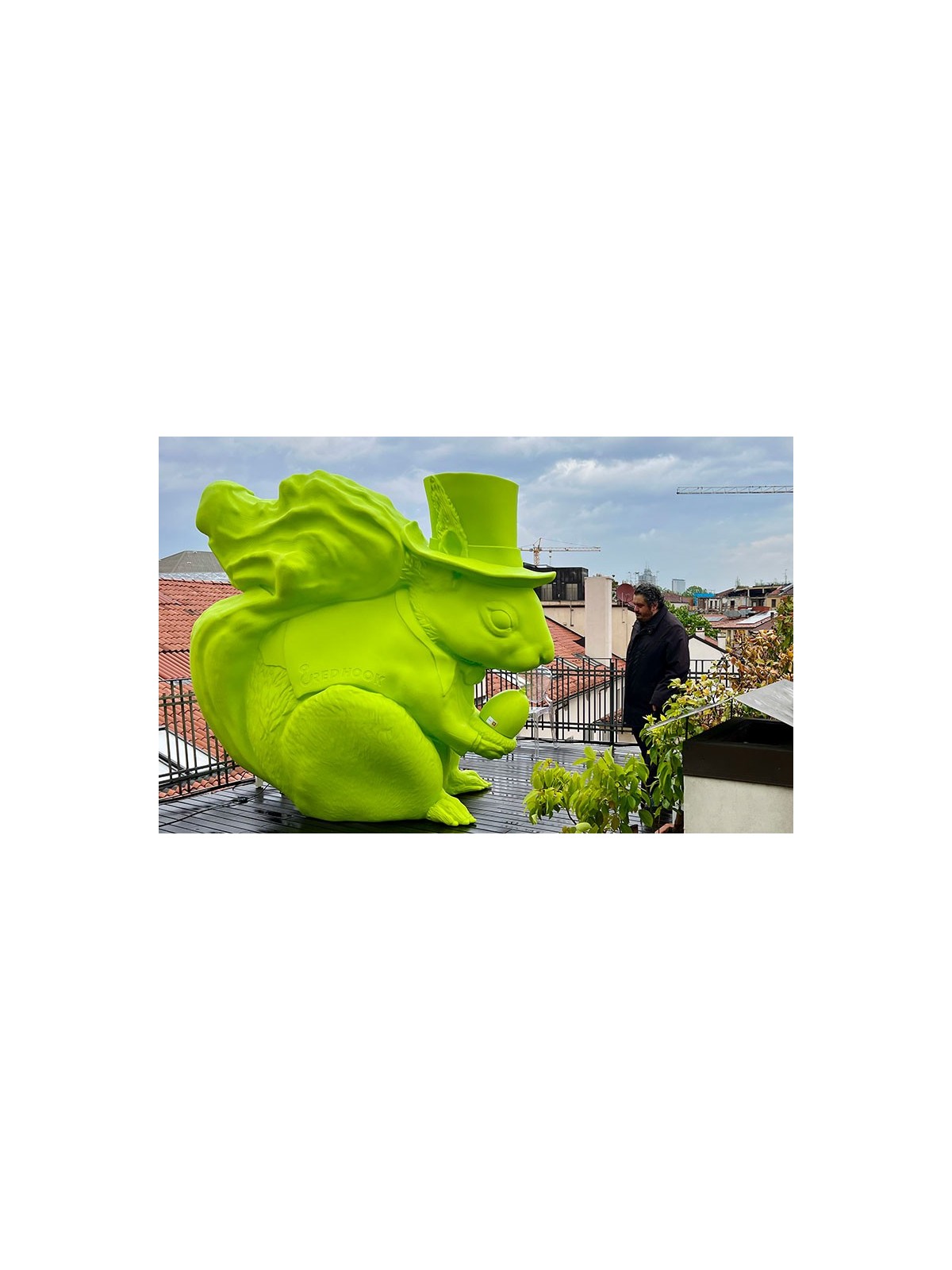 Lampe écureuil géante pour hôtel restaurant et showroom