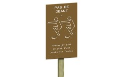 PARCOURS DE SANTÉ PAS DE GÉANT EN BOIS
JEU D'ÉQUILIBRE POUR PARC URBAIN ET AIRE DE JEUX