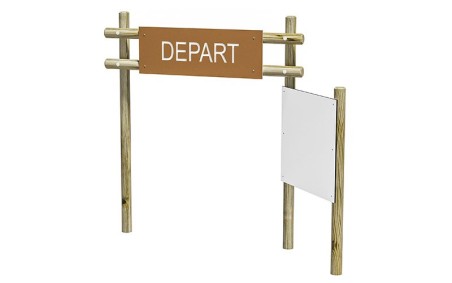 PARCOURS DE SANTÉ PANNEAU DE DÉPART ET D'INFORMATION BOIS ET HDPE
PANNEAU EXTERIEUR POUR PARCOURS DE SANTE URBAIN