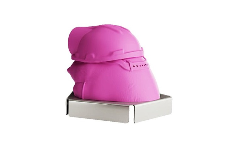 Lampe Dora Red Hook coloris rose design ludique