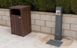 Fontaine à eau extérieure CUA pour collectivités et espaces publics
