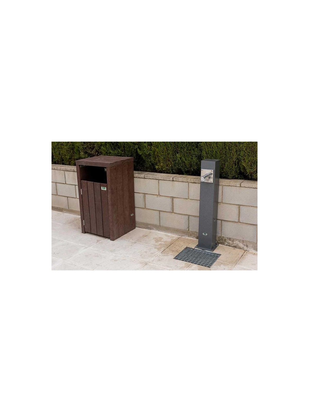 Fontaine à eau extérieure CUA pour collectivités et espaces publics