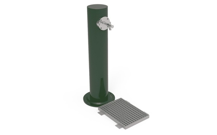 Fontaine à eau AQUA exterieur point d'eau potable pour les parcs jardins publics et espace urbain