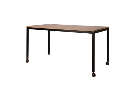 Table rectangulaire professionnelle GISELE, mobilier intérieur pratique pour les entreprises et collectivités.