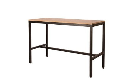 Table professionnelle avec roulettes, parfaite pour moduler facilement un espace restauration ou une salle commune.
