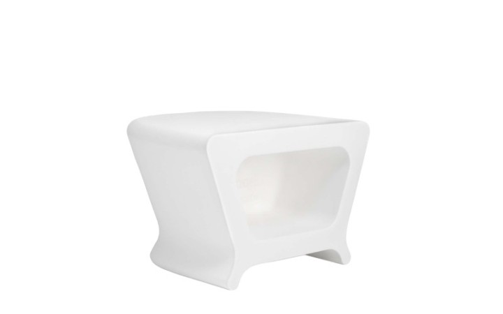 Table tabouret design PAL en polyéthylène rotomoulé pour terrasse professionnelle