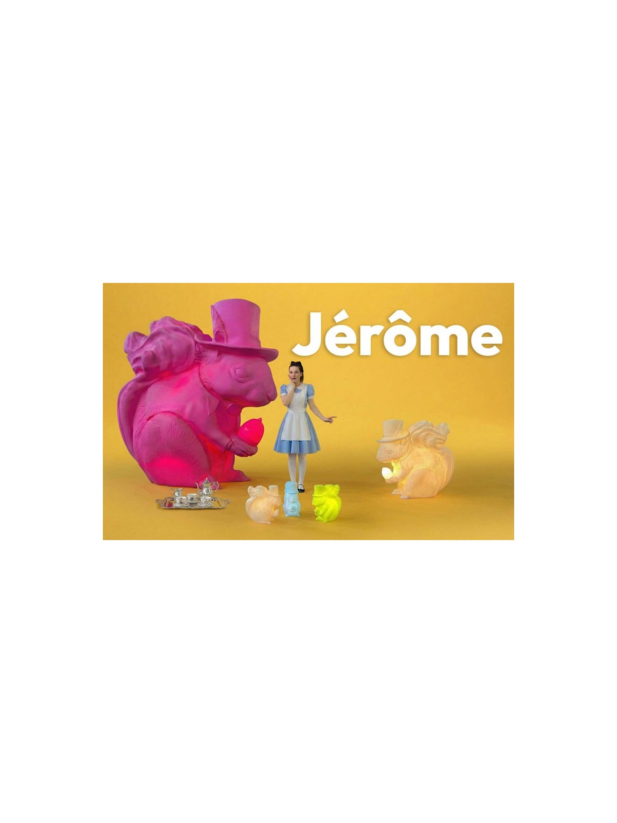 LAMPE ÉCUREUIL JÉRÔME M RED HOOK | LUMINAIRE DESIGN LED