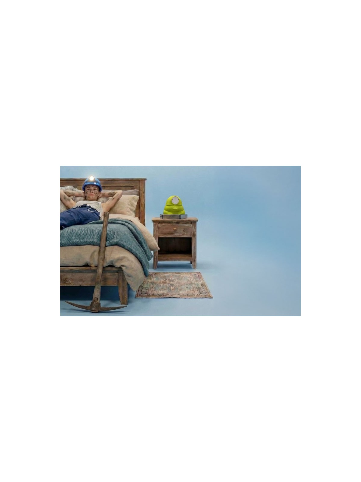 Lampe décorative Dora Red Hook en polyéthylène recyclable