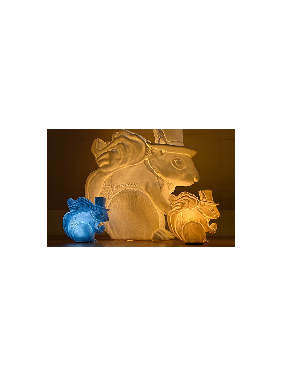 Lampe écureuil Jérôme XXL Red Hook pour décoration originale