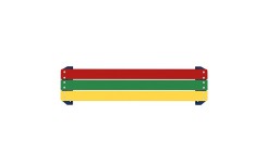 BANQUETTE POUR ENFANT PETIOT ACIER ET COMPACT
BANC SANS DOSSIER DESIGN ET COLORÉ POUR ÉCOLE