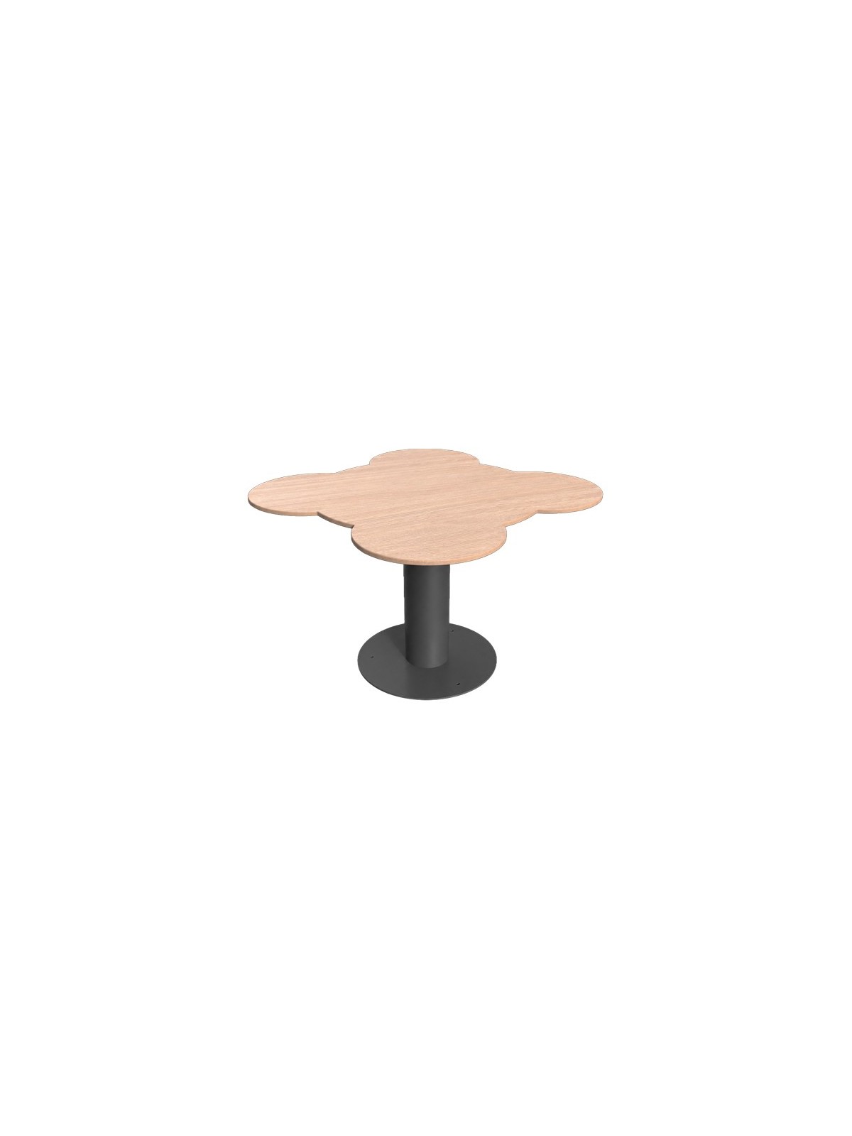Table enfant extérieure en compact HPL avec structure acier
Mobilier scolaire extérieur pour un espace d’activité en école