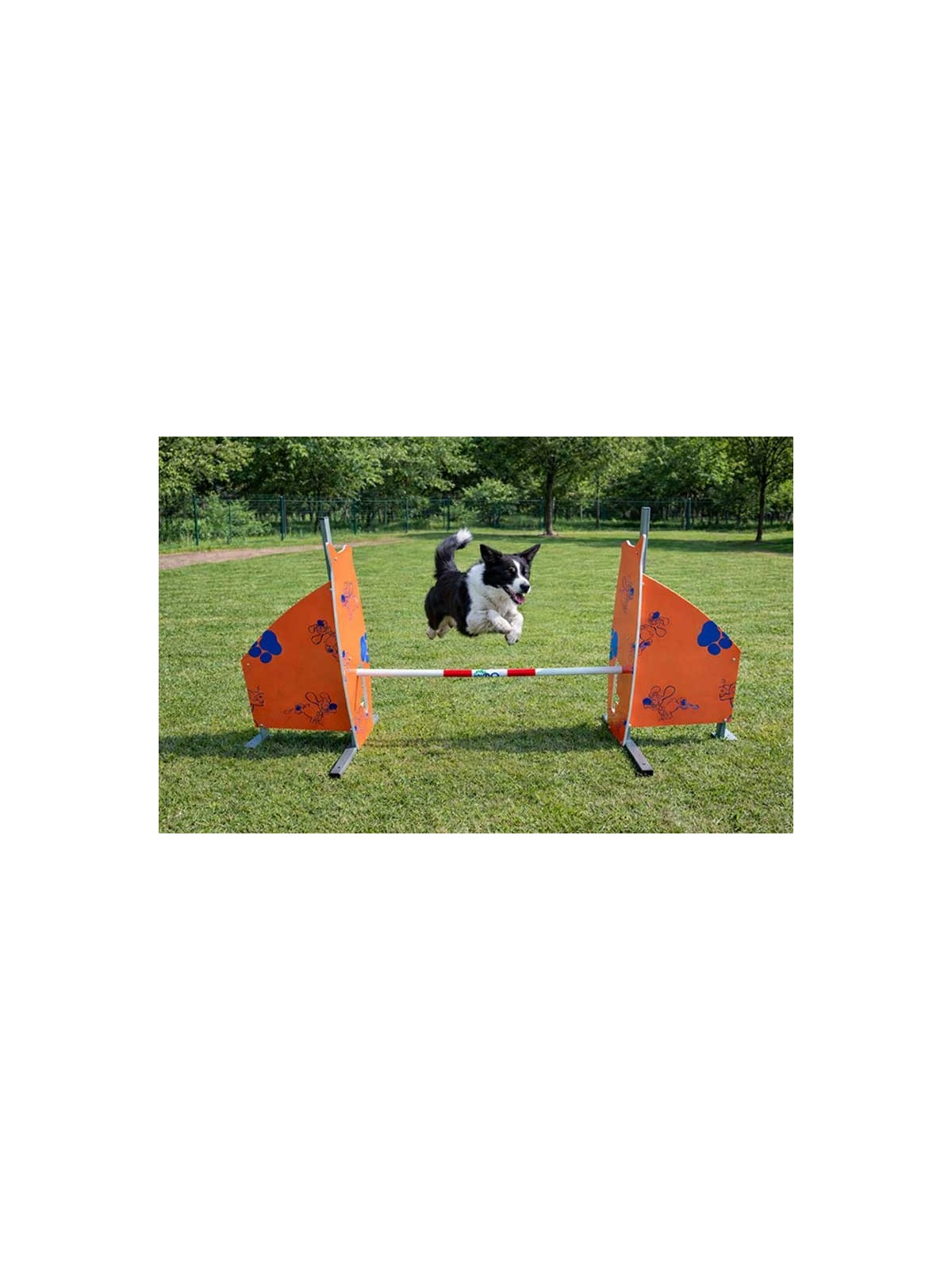 Module canin haie DOGGYPARC pour parc à chiens
Haie de saut réglable pour parcours d’agilité canine