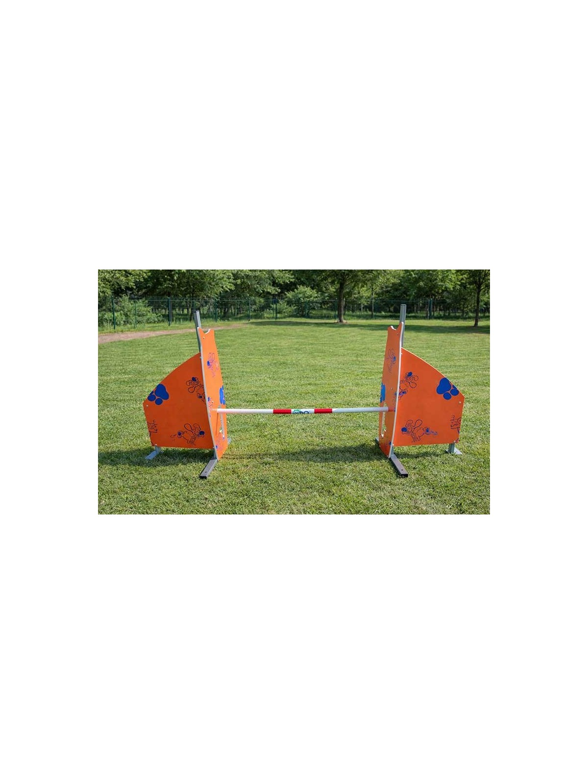 Module canin haie DOGGYPARC pour parc à chiens
Haie de saut réglable pour parcours d’agilité canine