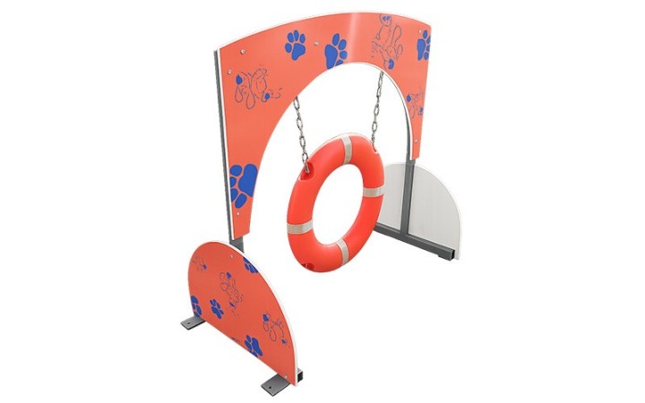 Module canin Pneu DOGGYPARC fabriqué en France
Équipement sportif pour parc à chiens communal