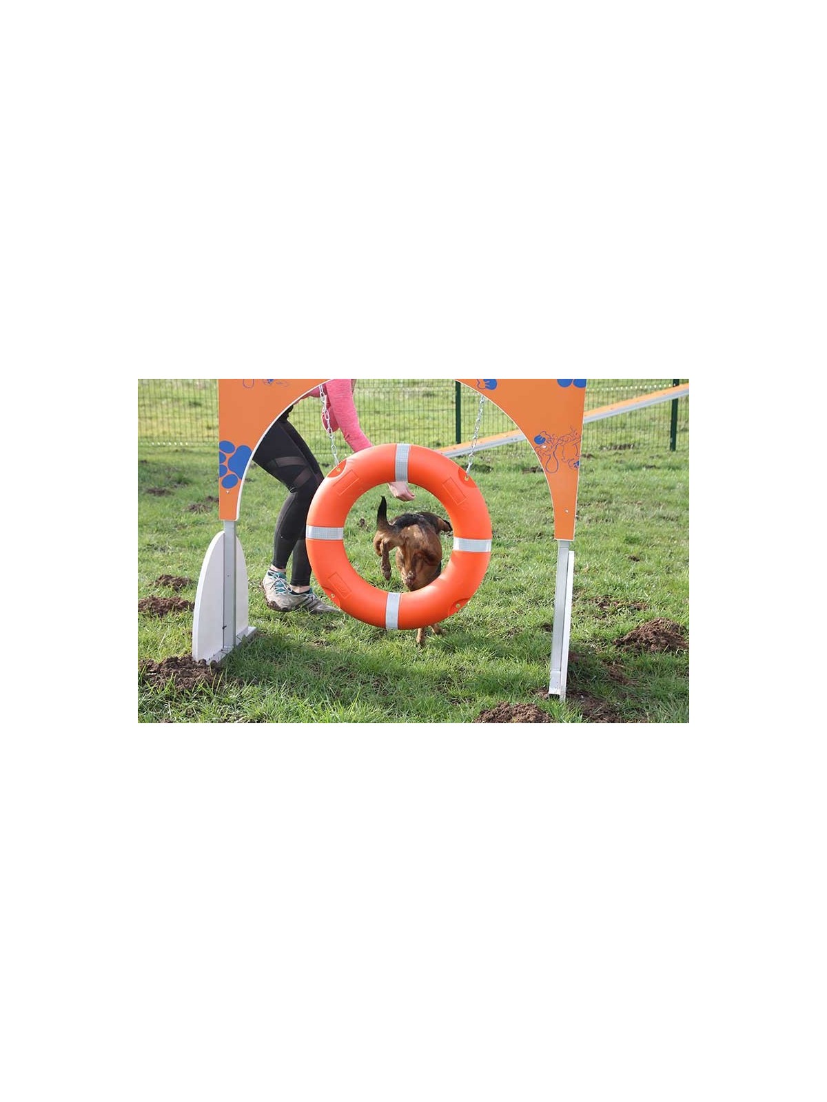 Module canin Pneu DOGGYPARC fabriqué en France
Équipement sportif pour parc à chiens communal
