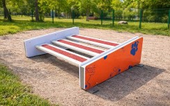 Saut en longueur pour chien DOGGYPARC | Module canin pour collectivité