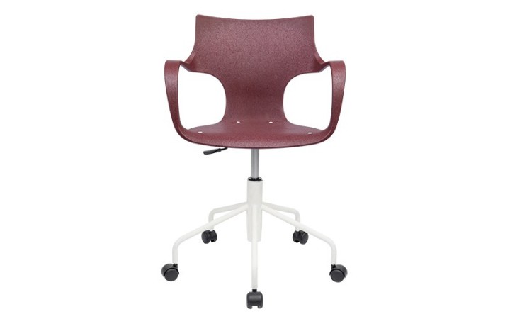 CHAISE PROFESSIONNELLE ÉCO-CONÇUE ERBI WINI – DESIGN ITALIEN ET STRUCTURE ACIER AVEC PIEDS ROULETTES