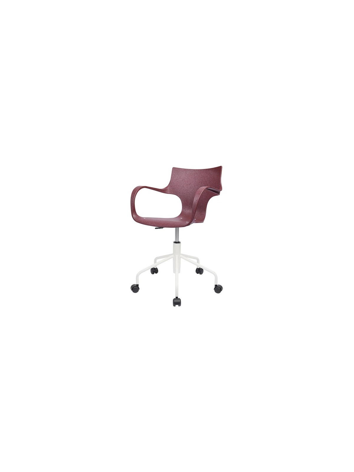 CHAISE PROFESSIONNELLE ÉCO-CONÇUE ERBI WINI – DESIGN ITALIEN ET STRUCTURE ACIER AVEC PIEDS ROULETTES