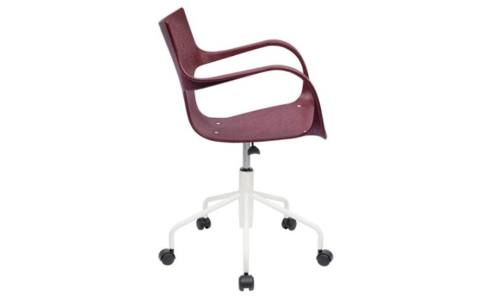 CHAISE PROFESSIONNELLE ÉCO-CONÇUE ERBI WINI – DESIGN ITALIEN ET STRUCTURE ACIER AVEC PIEDS ROULETTES