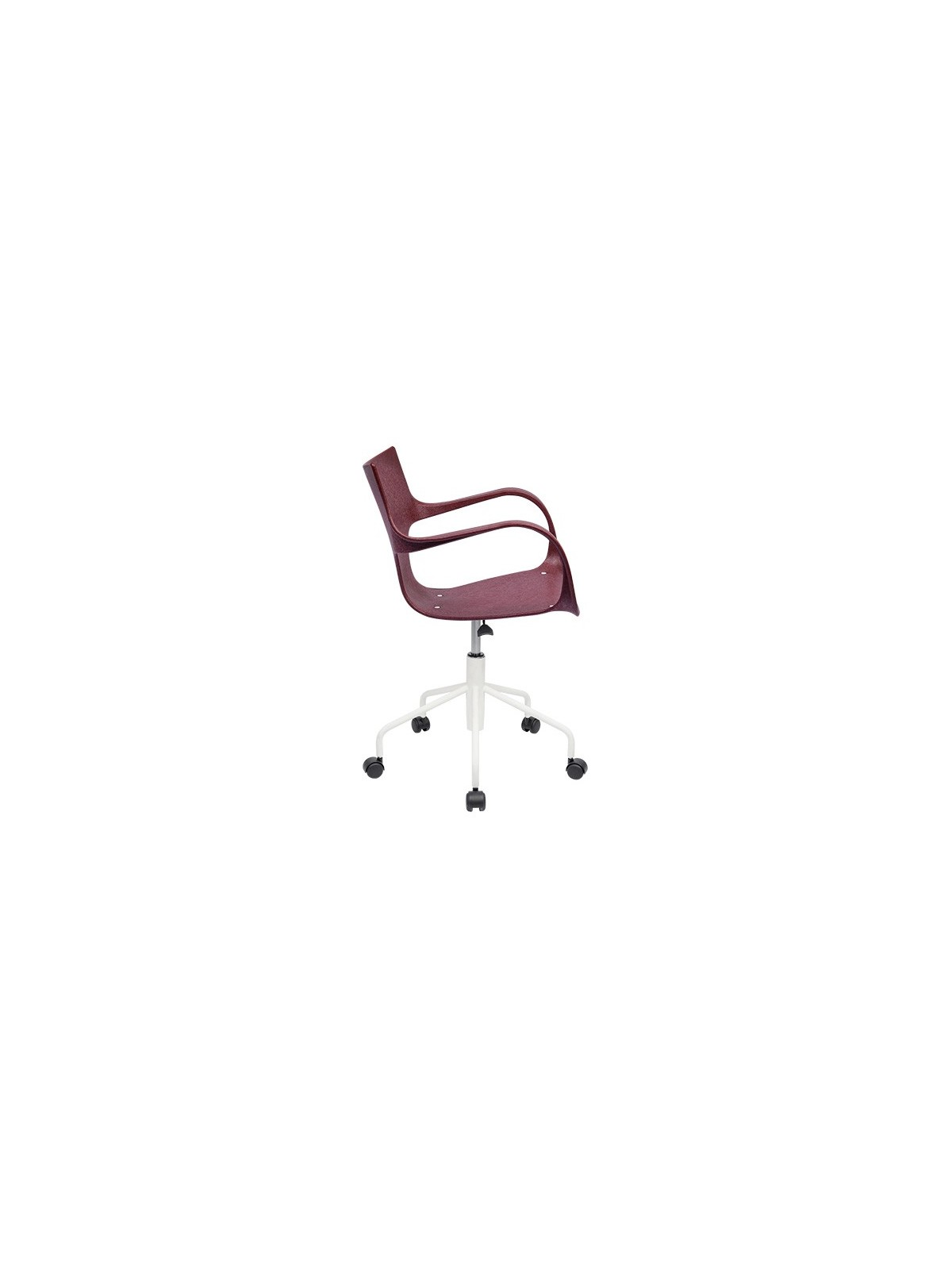 CHAISE PROFESSIONNELLE ÉCO-CONÇUE ERBI WINI – DESIGN ITALIEN ET STRUCTURE ACIER AVEC PIEDS ROULETTES