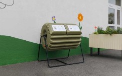 COMPOSTEUR ROTATIF RICCIO
COMPOSTEUR EN PLASTIQUE POUR JARDIN COLLECTIF
COMPOSTEUR POLYÉTHYLÈNE POUR ÉCOLE