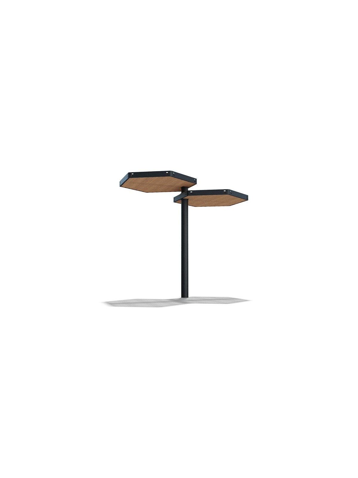 Pergola double VOLOS 2 modules pour ombrage urbain