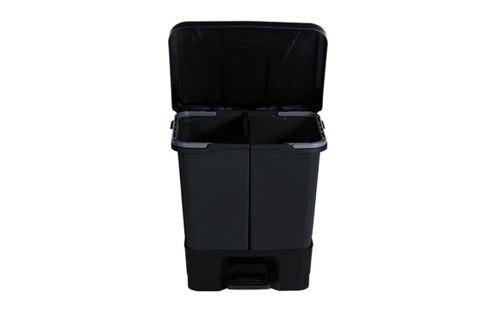 Poubelle de tri intérieur 2 compartiments 10 L pour entreprise