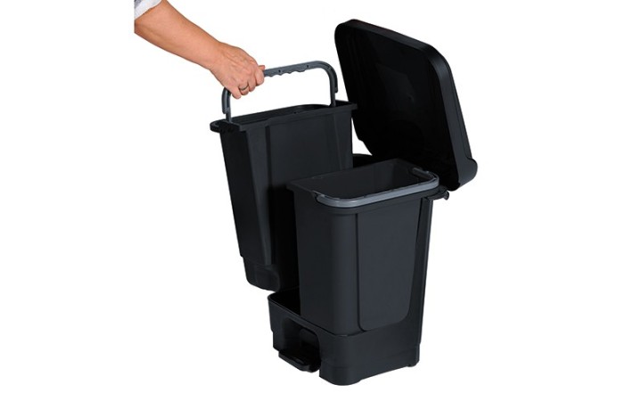 Corbeille de tri sélectif 40 L pour salle de pause