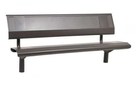 BANC DRAC 1800 mm GRIS PROCITY ACIER POUR EXTERIEUR
MOBILIER URBAIN AMENAGEMENT D'ESPACE PUBLIC DES COLLECTIVITÉ