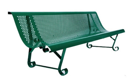 BANC AGOUT 2 PIEDS VERT RAL 6005