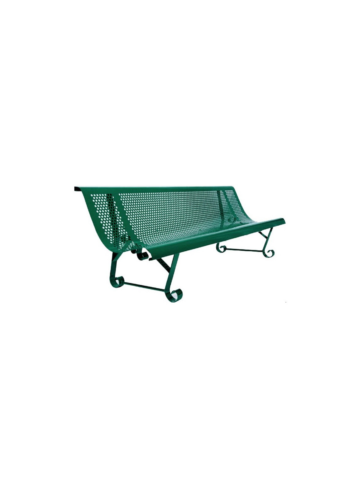 BANC AGOUT 2 PIEDS VERT RAL 6005
