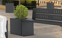 JARDINIERE ELITE TOUT ACIER AVEC BANC ELITE