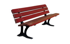 BANC BOIS EXOTIQUE ET FONTE
BANC EXTÉRIEUR MOBILIER URBAIN POUR ESPACE PUBLIC