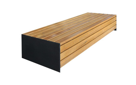 En bois tropical traité antifongique, insecticide et hydrofuge.. Structure en acier  Visserie en acier inoxydable.