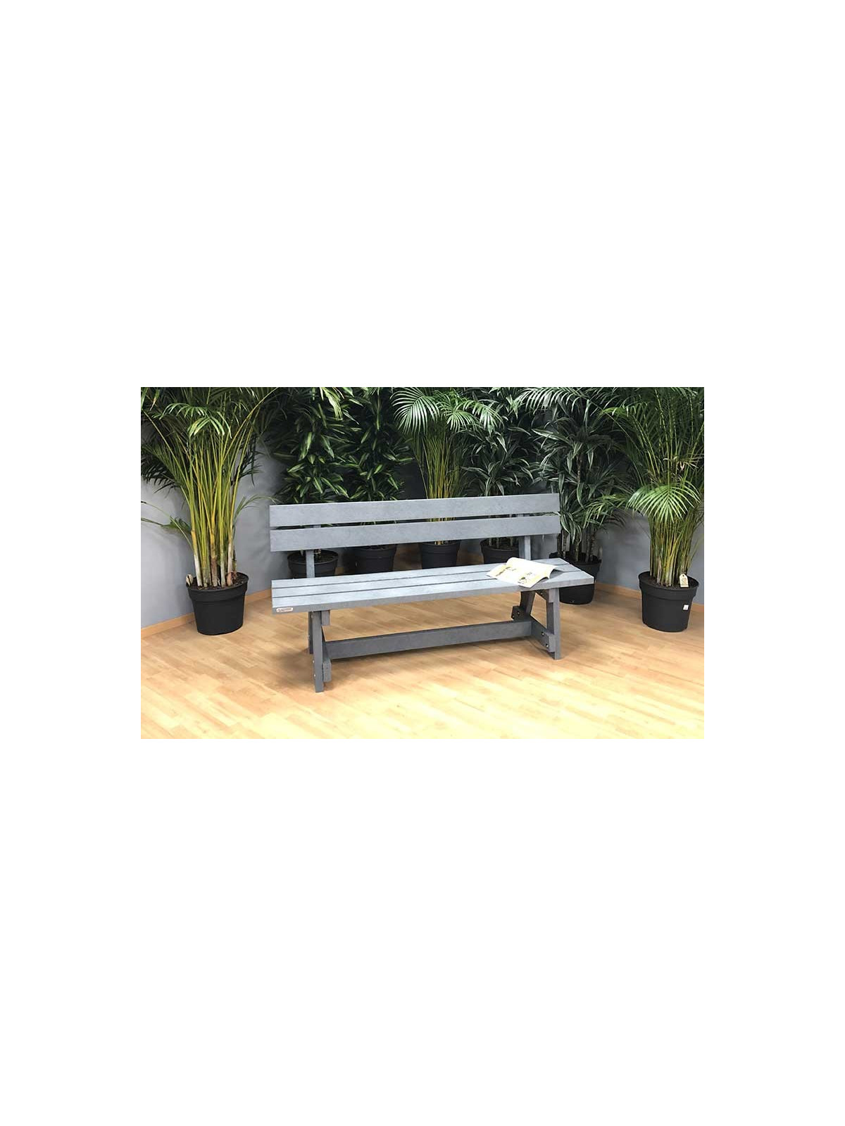 BANC PLASTIQUE RECYCLE lames plastique recyclé sans entretien