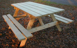 TABLE PIQUE NIQUE VOSGES NATUREL